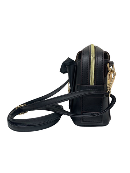 エムズグレイシー リボン付きコンパクトショルダーバッグ 294509 ブラック IT7EXFIXNKNG