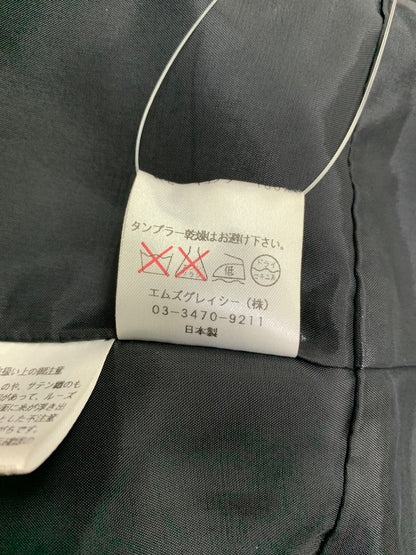 エムズグレイシー 429507 コート 38 グレー ウール混 襟付き ITKA86QF23I8