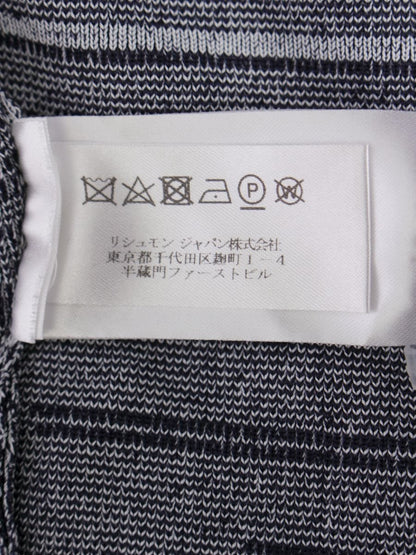 クロエ CHC19SMH0869091K ニットベスト タッセル XS ブルー/ホワイト IT0HHENW2LV6