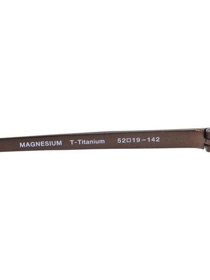 デュポン DP-3025 メガネ ブラウン メタル フルリム オーバルシェイプ ITBOUU60NIUE