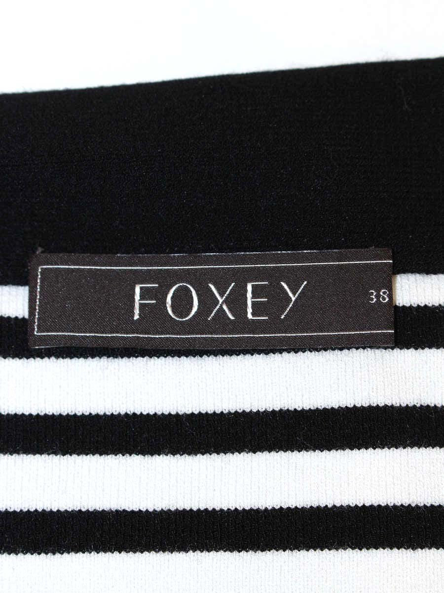 フォクシーブティック セーラークール 30671 Tシャツ カットソー 38 ブラック ITJQDZWEJG5K