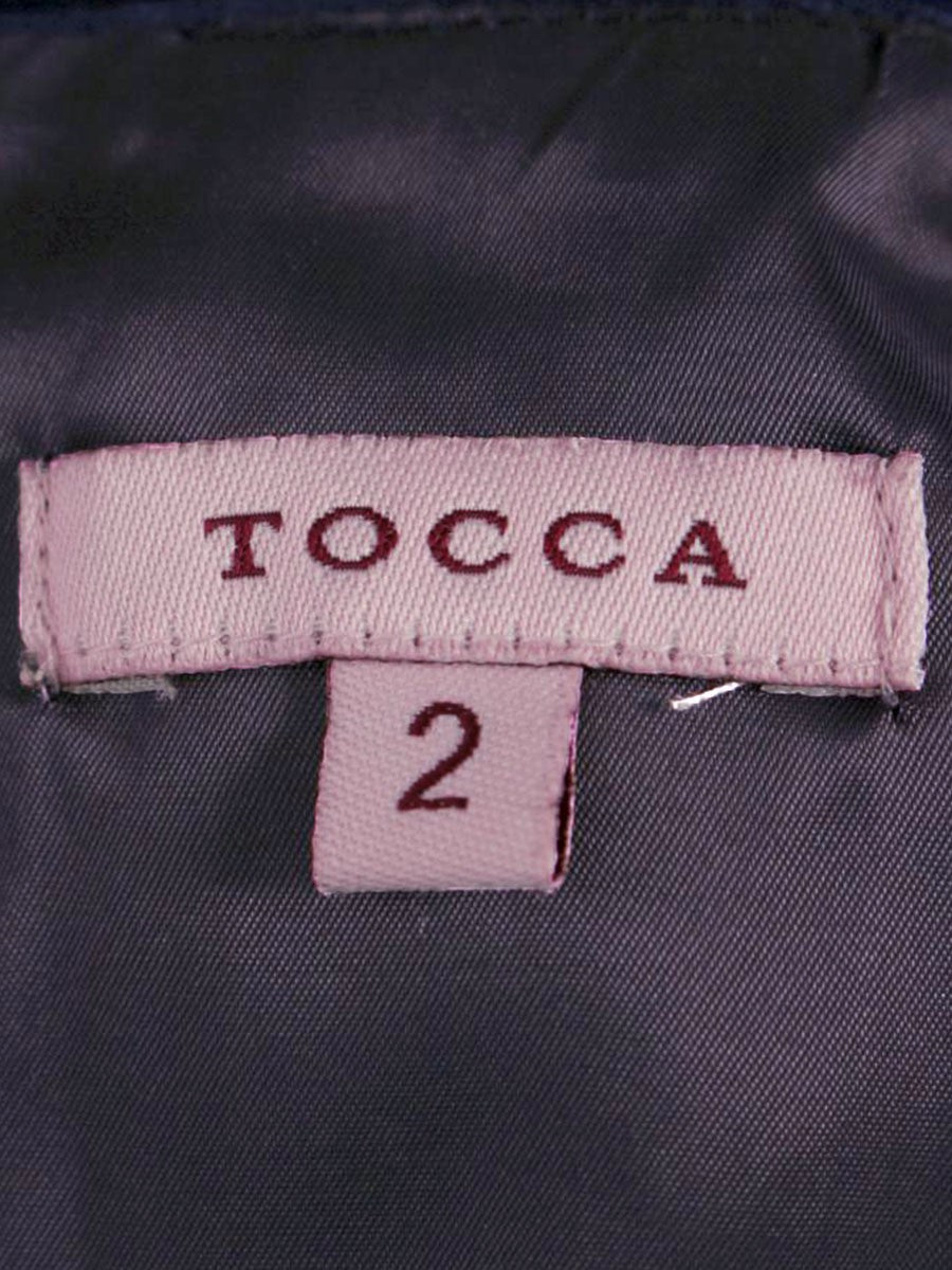 トッカ COPTOLW0430 ワンピース 2 ネイビー ハートネック ITUM8IKEJ2OQ 【SALE】