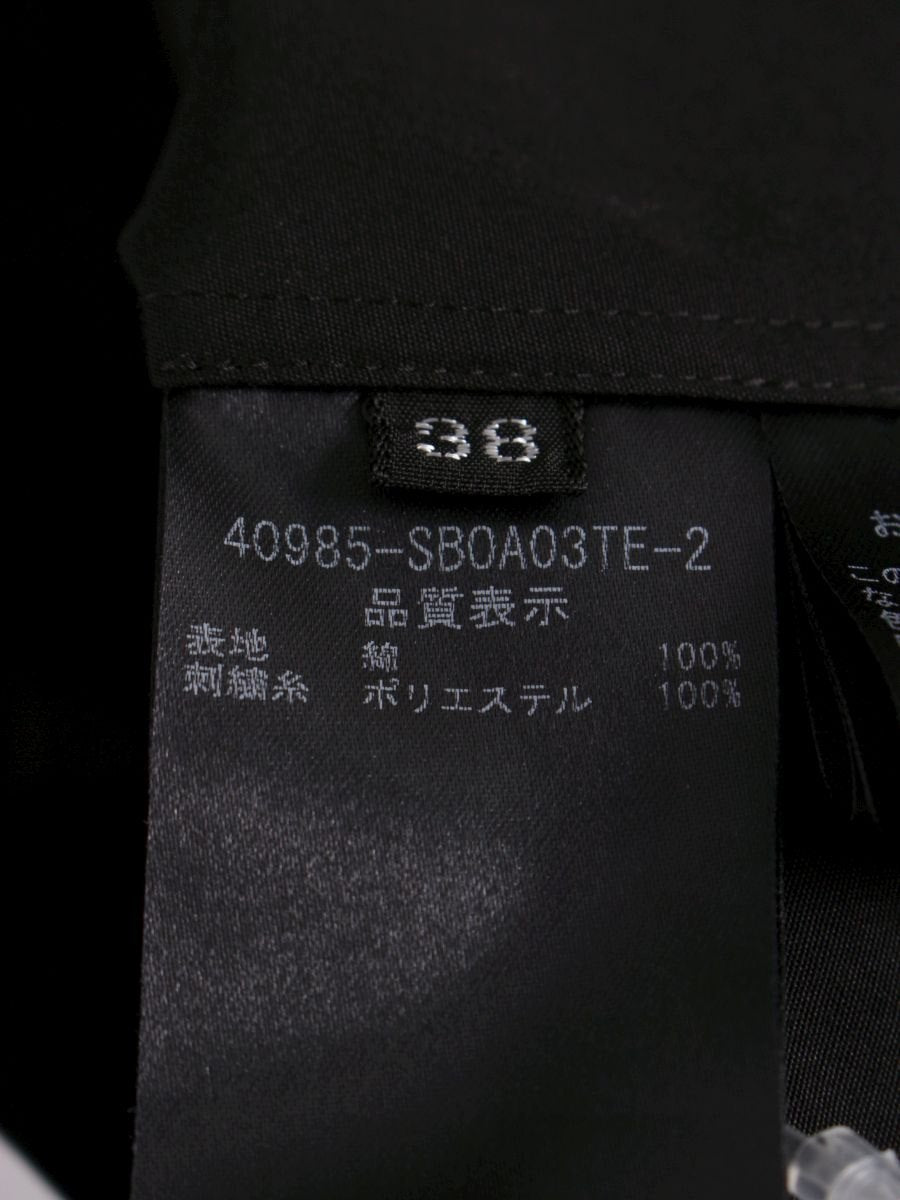 フォクシーブティック Jasmine 40985 ブラウス 38 ブラック ジャスミン ロゴ ITX6K9KF9AX2