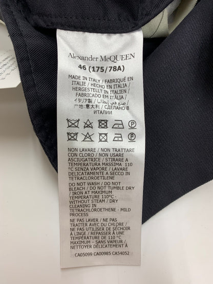 アレキサンダーマックイーン C-JP54-2021-275-0459 666206 パンツ 46 ブラック ITEIBMAKRV9O