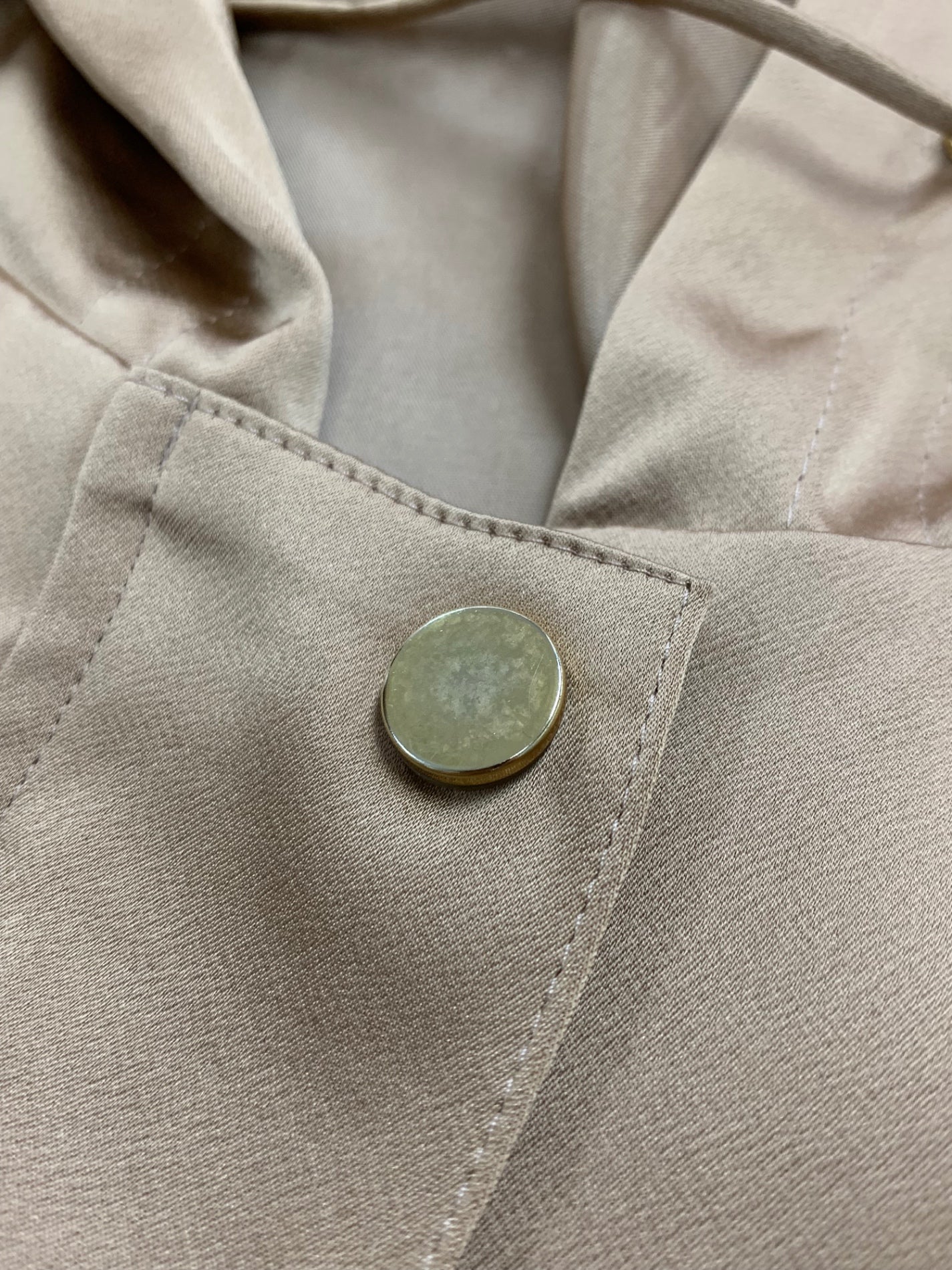 アナイ 101817-10-100-11-380 マウンテンパーカー 38 ブラウン サテン ITQ9KB9BFWE0 【SALE】