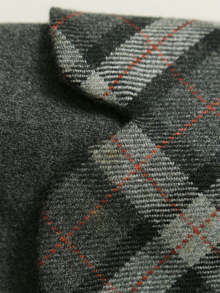 エムズグレイシー 9-C-21620 ワンピース 9 グレー チェック ITF86KP1VRTC