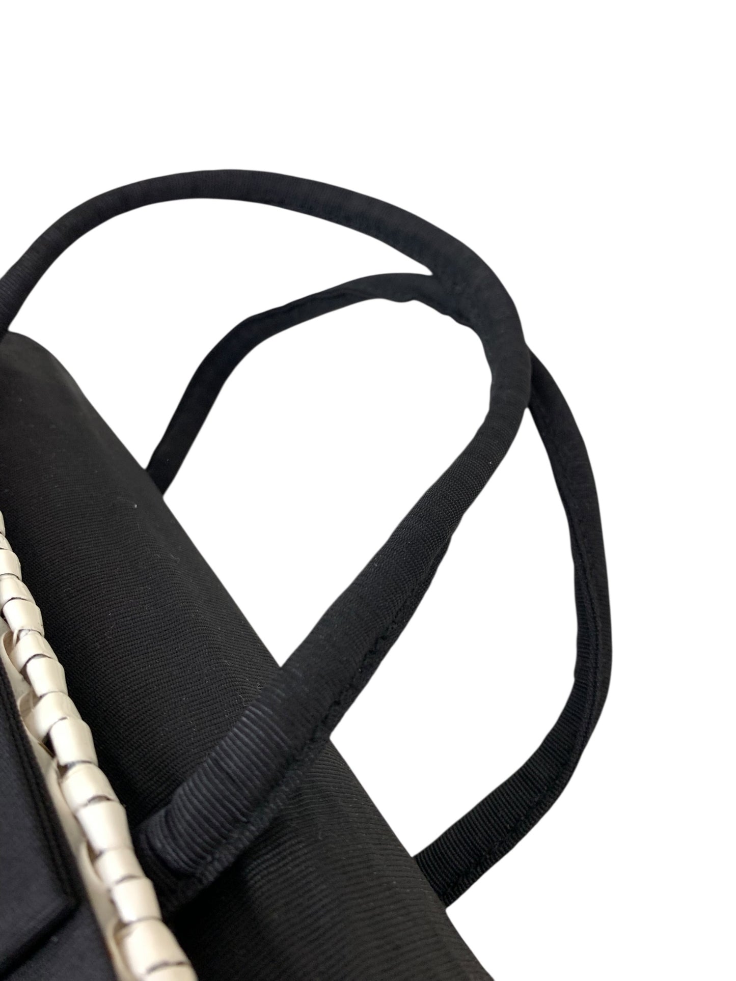 フォクシーブティック ハンドバッグ ホワイト カゴ スクエア リボン IT1NOZHY2BCI