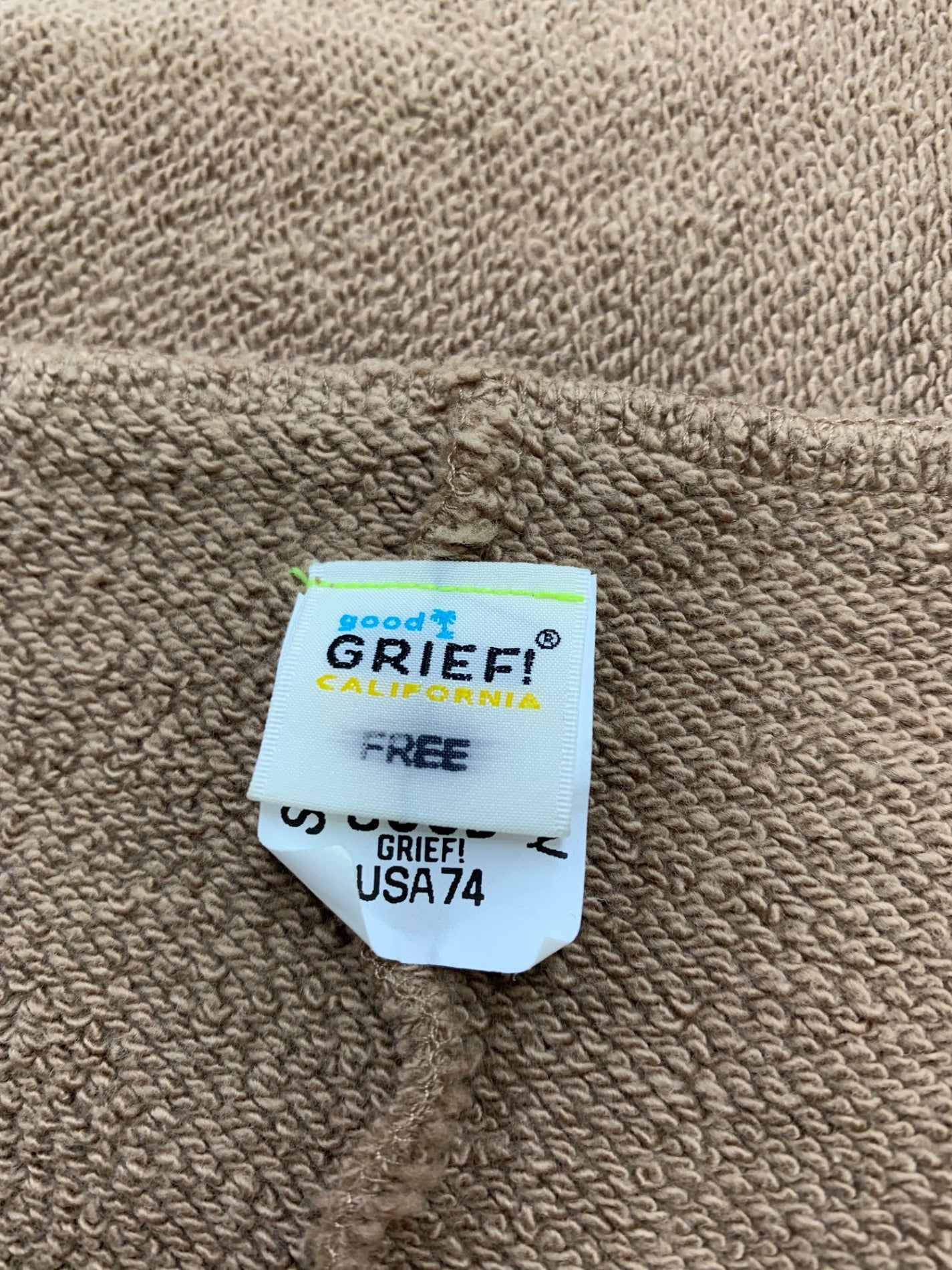 グッドグリーフ 19020560009010 コート ブラウン コットン ITANR4FP7KFP