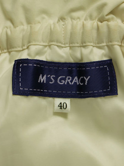 エムズグレイシー 414505 アウター 40 アイボリー リボン ITH98DHPT24K