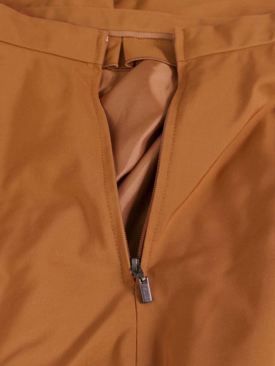 フォクシーニューヨーク 38426 スカート 38 ブラウン フレア ITUA1RPGARSS