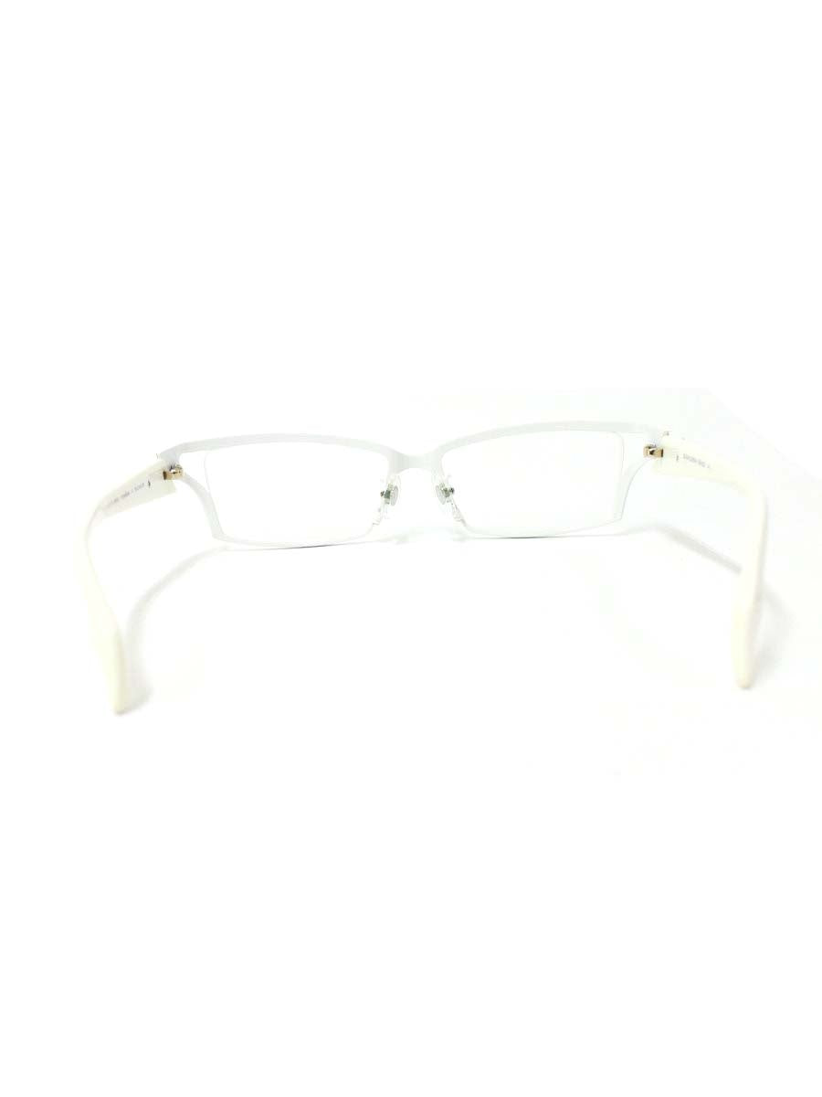 サムライ翔 リラックスライン 仁 SS-J208 LTD メガネ ホワイト 限定カラー メタルフレーム フルリム スクエア IT4WWHJ7C72G