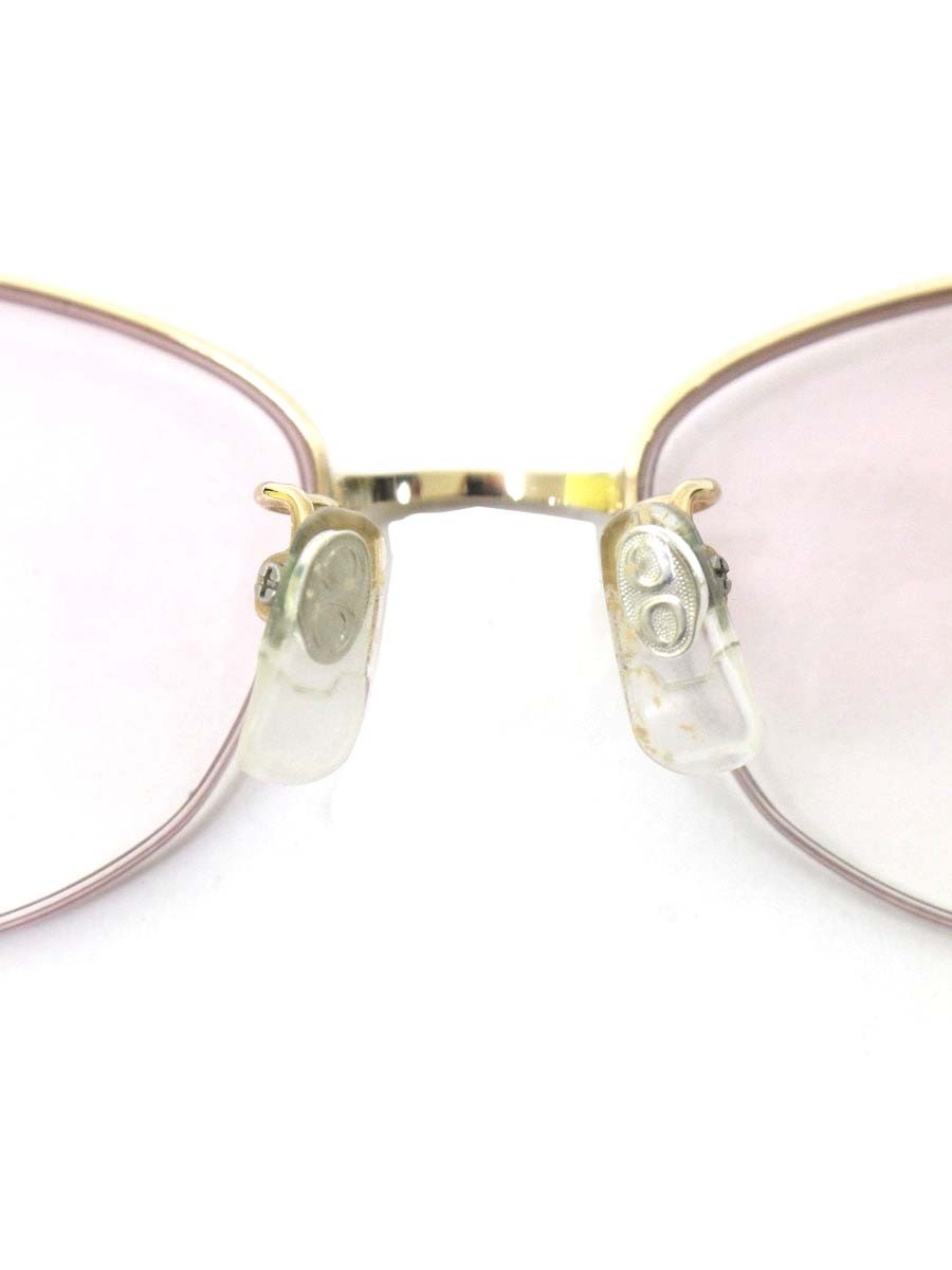 ラインアートシャルマン XL1450 メガネ ゴールド ラインストーン メタルフレーム フルリム オーバル ITG83N19608G 【SALE】