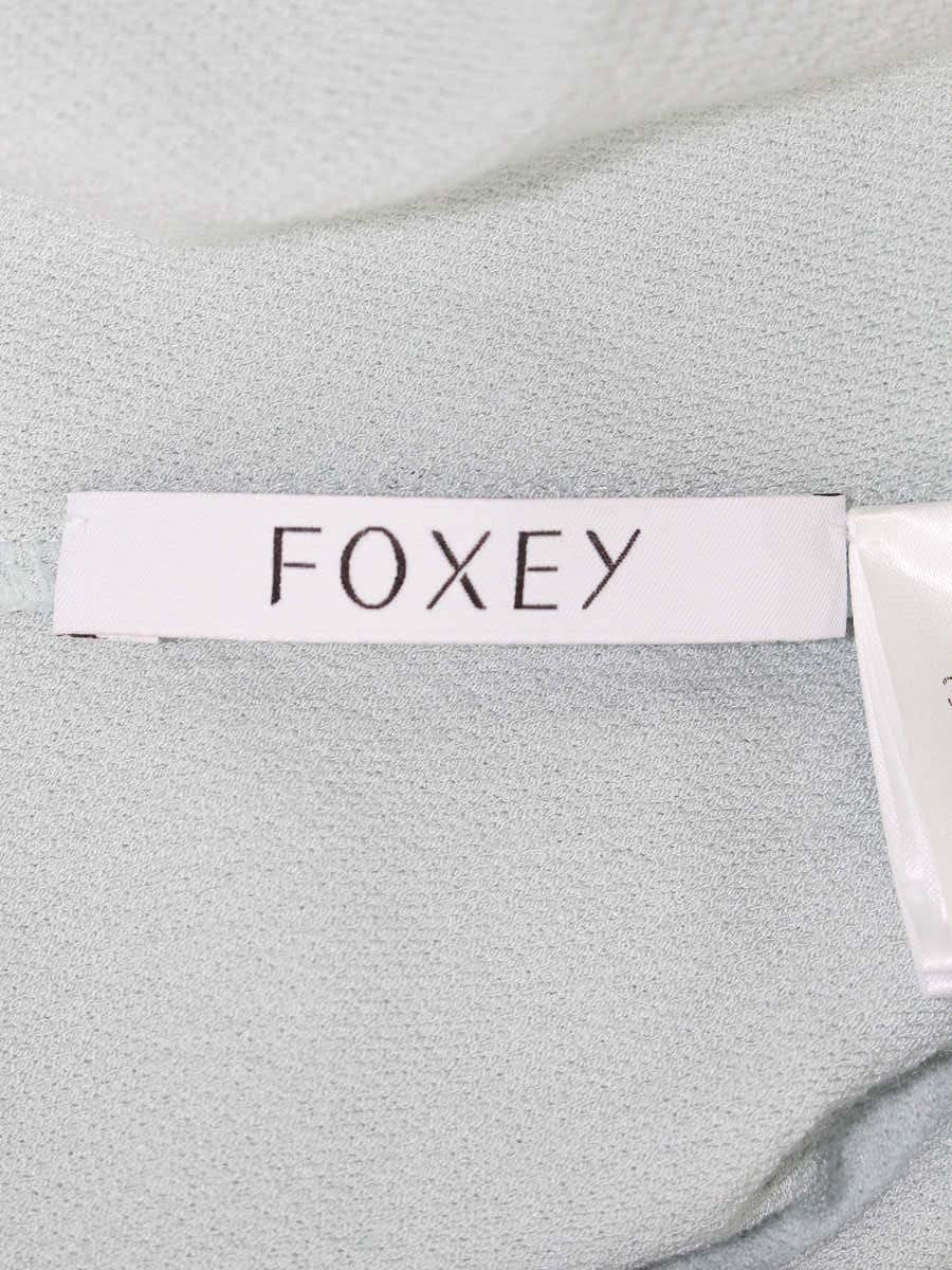 フォクシーブティック Powder Top 39887 ニット セーター 40 ブルー ITIRHPOYJ9X4