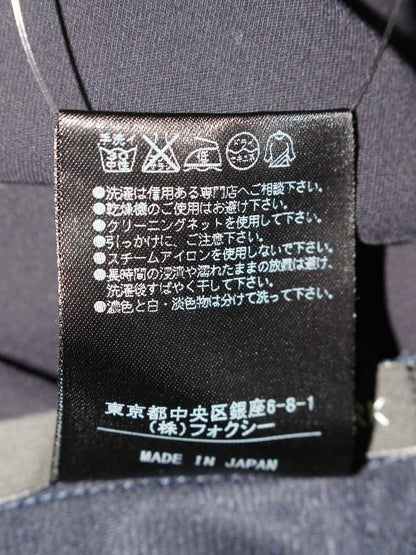 フォクシーニューヨーク パウダー 31913 ワンピース 40 ネイビー ITTP0LXIU44X