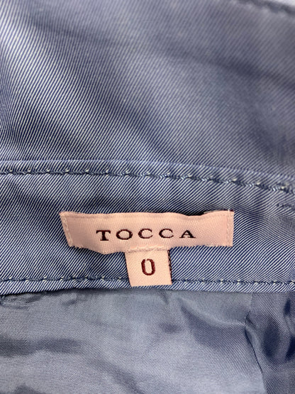 トッカ YA0075 スカート 0 ブルー ステッチ チュール ITGCFIAEEBJC