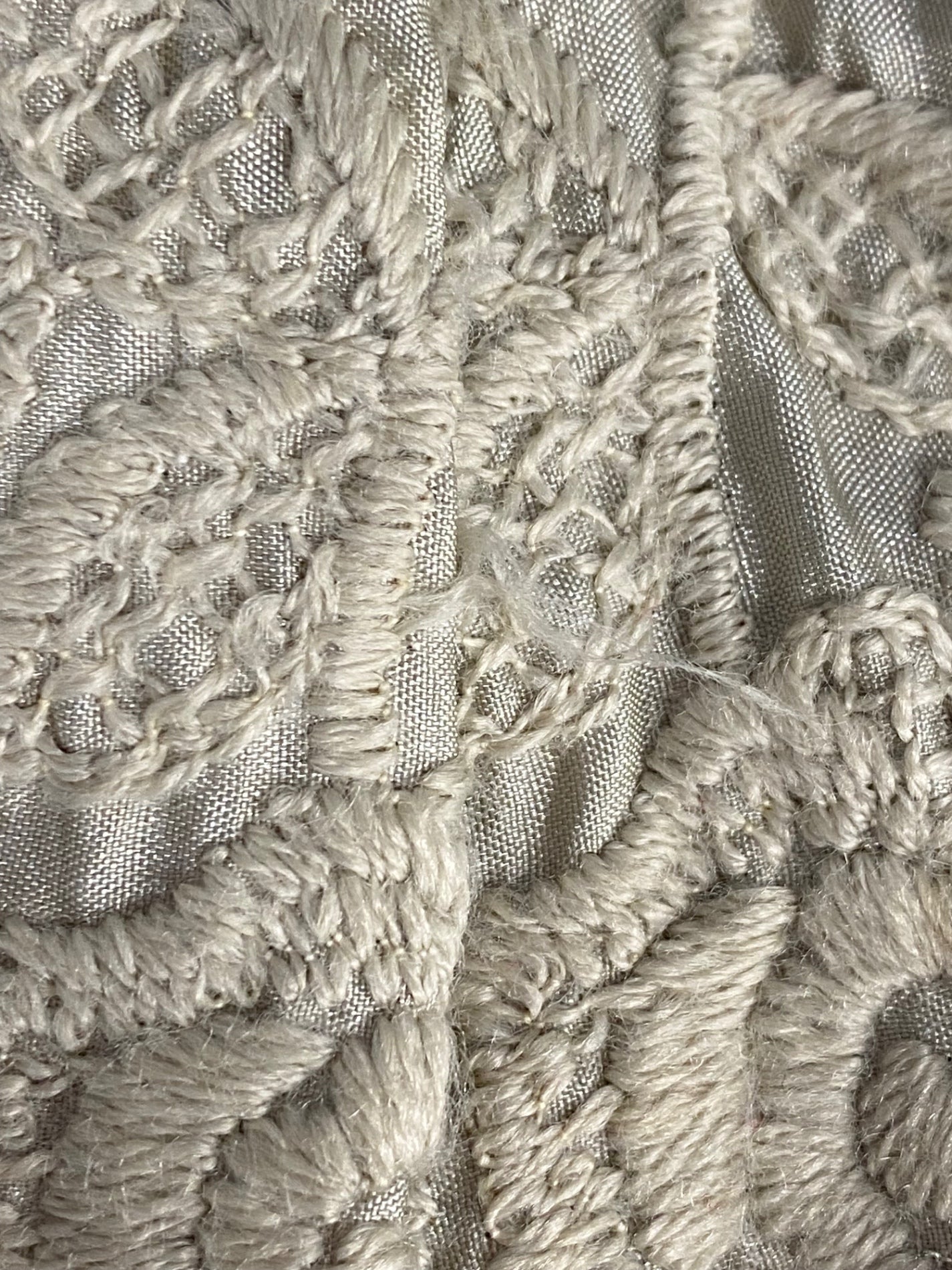 ドゥーズィエムクラス 11-060-500-2240-3-0 スカート 36 グレージュ 刺繍 フラワーモチーフ IT3DWHKJ2C7W 【SALE】