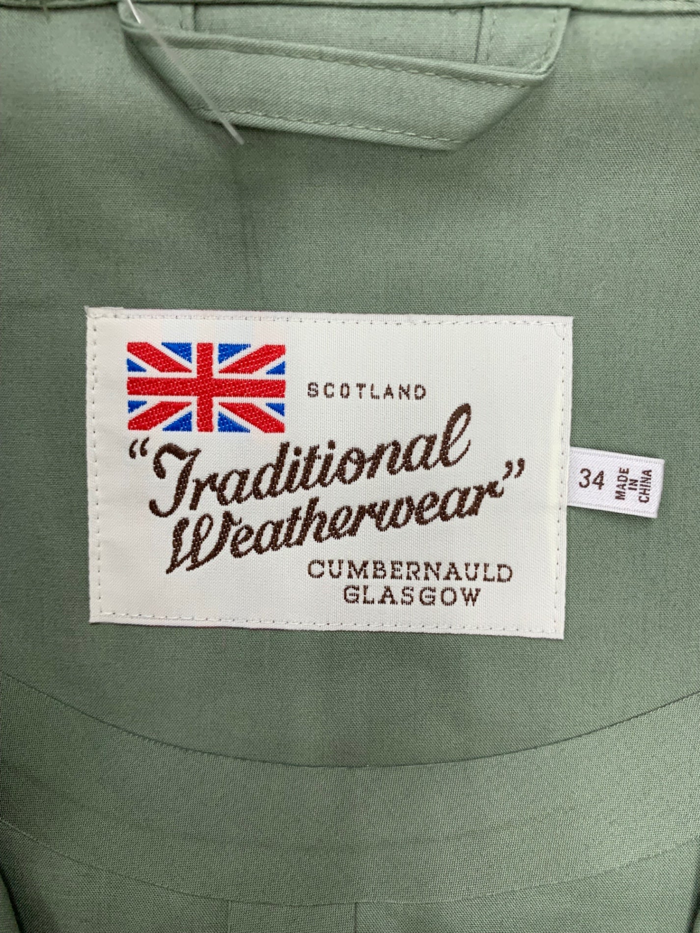 トラディショナルウェザーウェア L241APFC00412SS コート 34 カーキグリーン フーディ ITAHGQXZXBE8