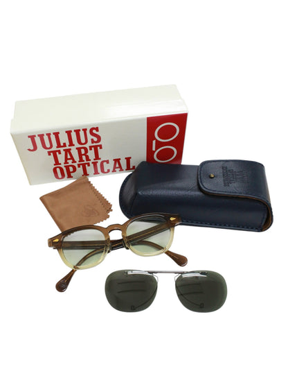 ジュリアスタートオプティカル AR PL-202P Brown Gradient メガネ ブラウン セルフレーム フルリム ボストンウェリントンシェイプ IT02GUKXHEW8