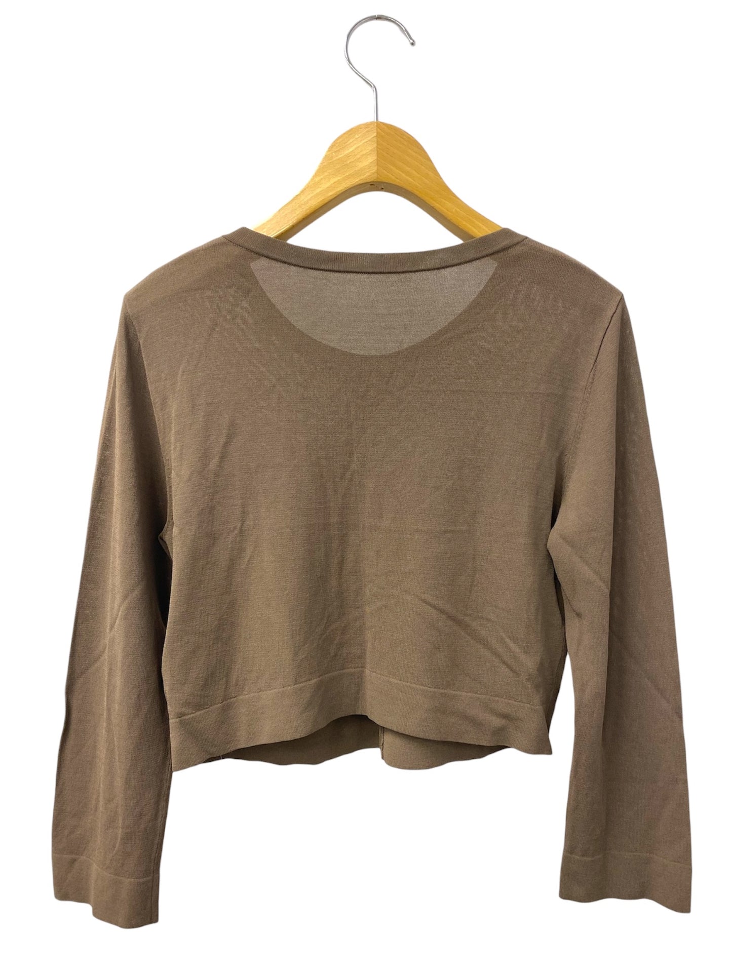 フォクシーニューヨーク アッパースタンダード 32821 カーディガン 38 ブラウン ITCSOX3KV2C8