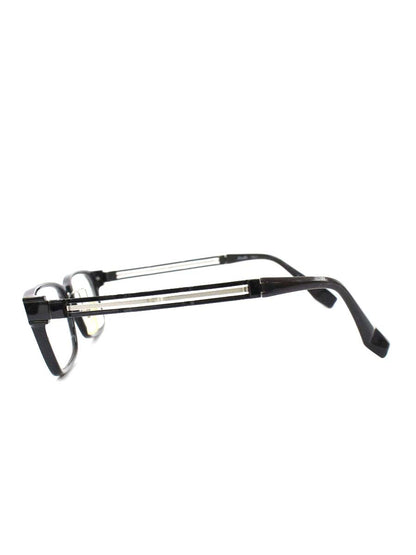 ラインアートシャルマン Forte フォルテ XL1052 眼鏡 メガネ ブラック コンビフレーム フルリム スクエア ITUUJWYVBE04