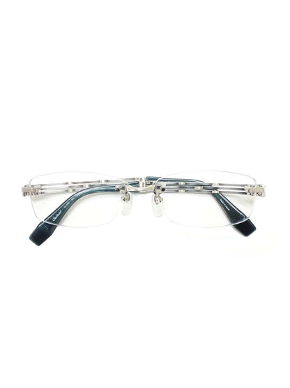 ラインアートシャルマン Forte XL1085 メガネ シルバー/ブルーグリーン リムレス エクセレンスチタン IT9XIK419CJW