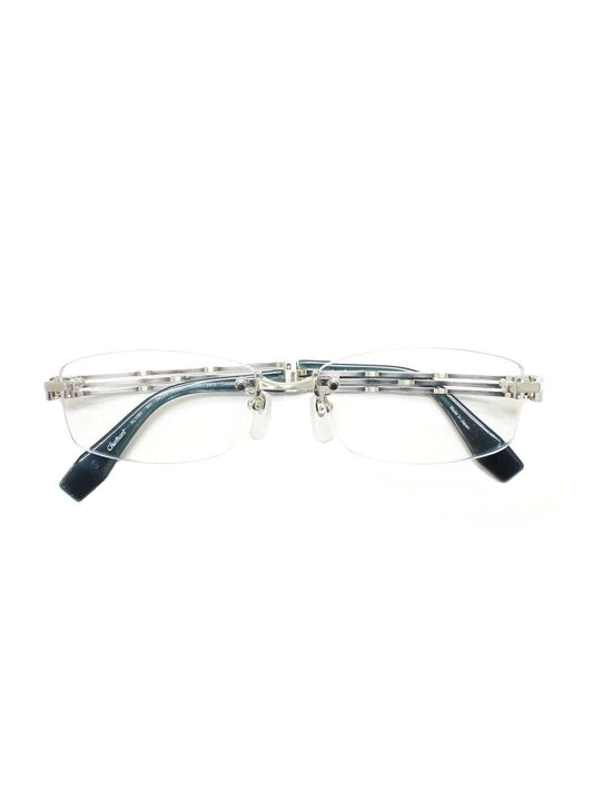 ラインアートシャルマン Forte XL1085 メガネ シルバー/ブルーグリーン リムレス エクセレンスチタン IT9XIK419CJW