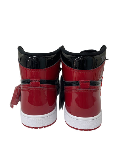 ナイキ エアジョーダン1 レトロ HIGH OG ブレッド パテント 555088-063 スニーカー 9 レッド ITNZ9TKYSWMT