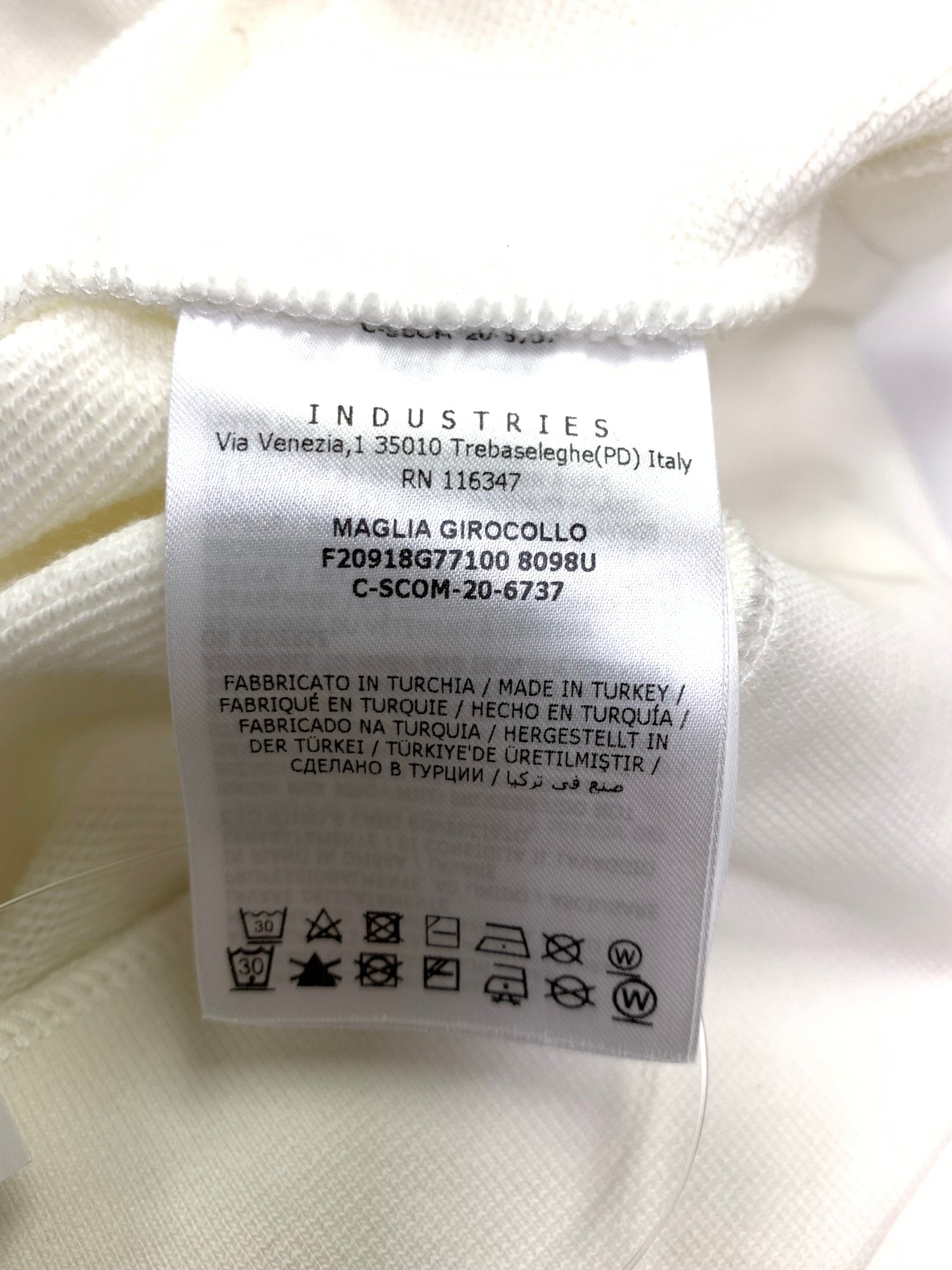 モンクレール MAGLIA GIROCOLLO SWEATSHIRT F20918G77100 8098U