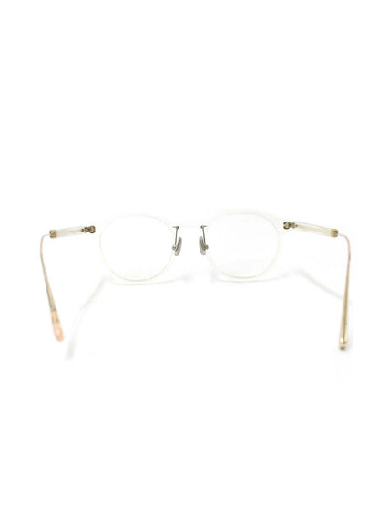 ブラン B0034 メガネ 透明/ライトゴールド セルフレーム フルリム ボストン ITH21OG4CCZO