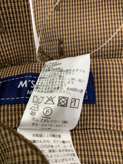 エムズグレイシー  フリル付きサロペット 616112 40 ブラウン ITY58MSKNAIC