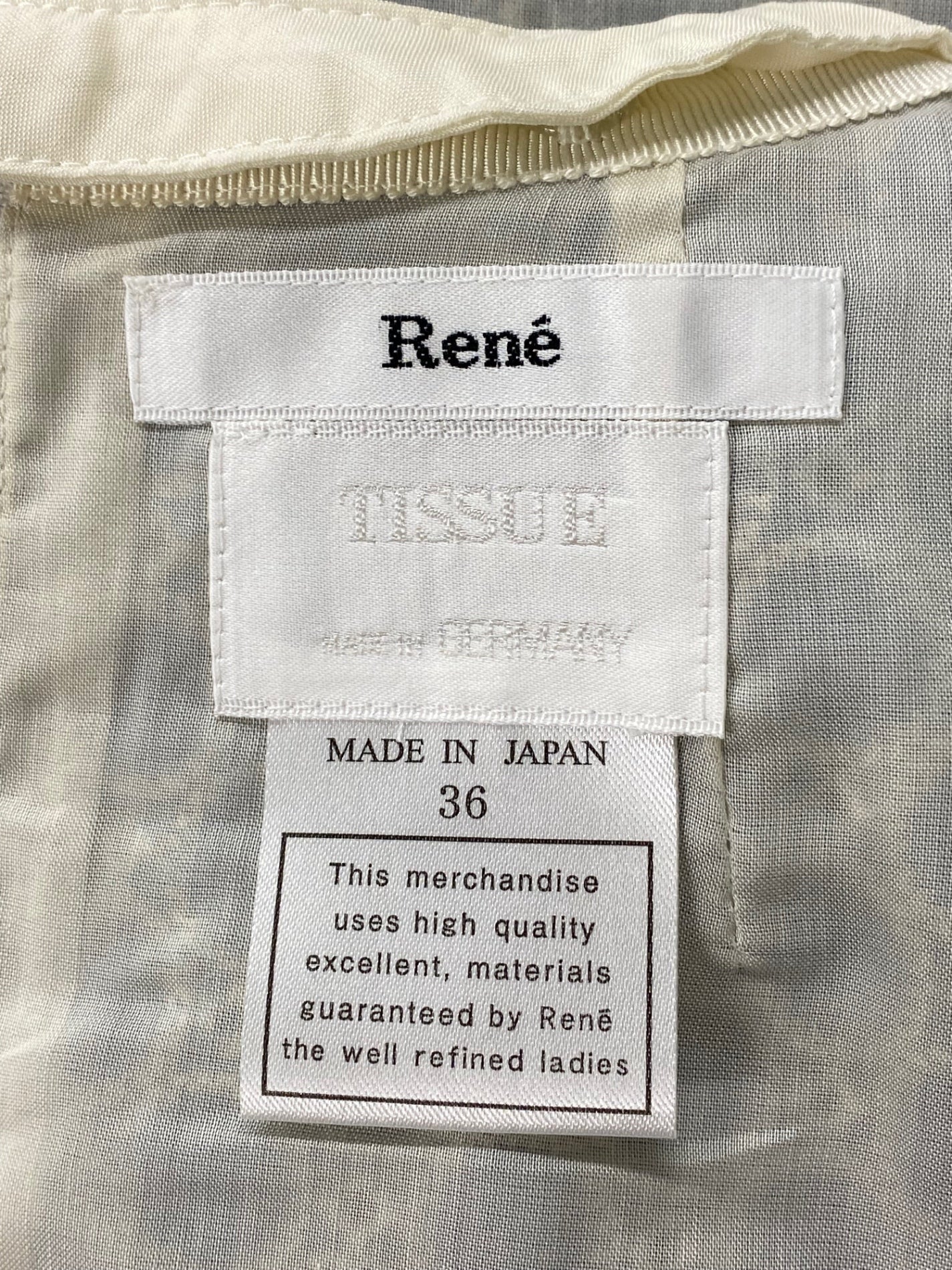 ルネ 6726440 ワンピース 36 ネイビー/ブルー レース フラワーモチーフ 刺繍 ITBZG9HL5SXC