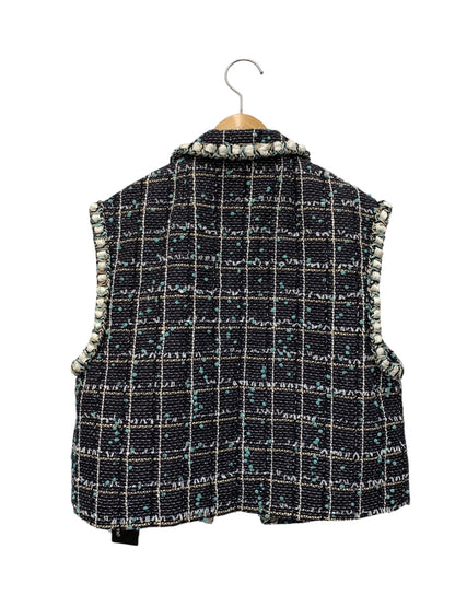 ルネ 6323940 ベスト 36 ネイビー TISSUE社製ツイード IT6PS29J873Q