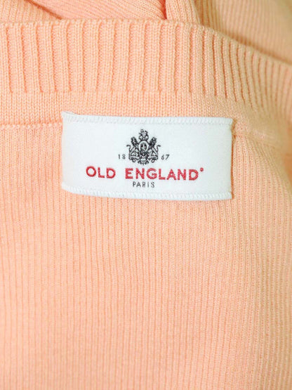 オールドイングランド 50122131 ニット セーター 36 オレンジ コットン クルーネック ITI3ZB0CXUFS
