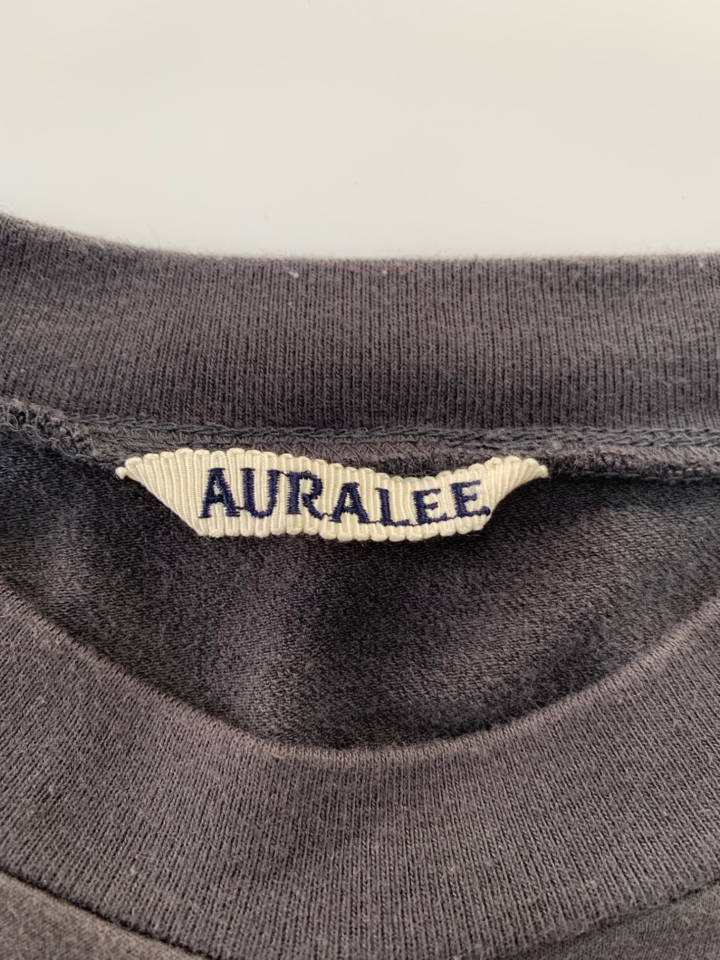 オーラリー SUPER HIGH GAUGE SWEAT TEE A7SP02NU Tシャツ 3 チャコール IT8AS71DWX7W 【SALE】