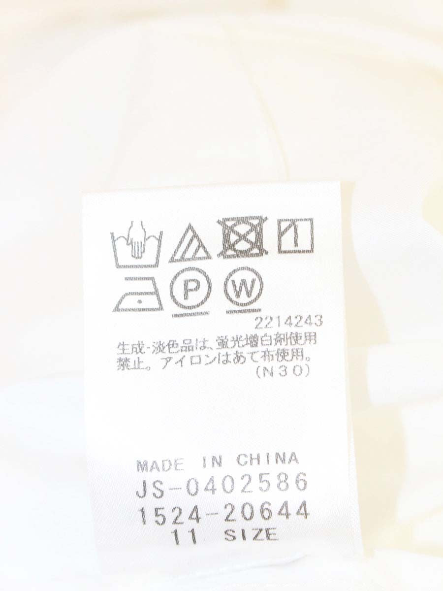 レリアン WHITE LABEL JS-0402586 チュニックブラウス 11 ホワイト カットワーク ITPET6QZF08S