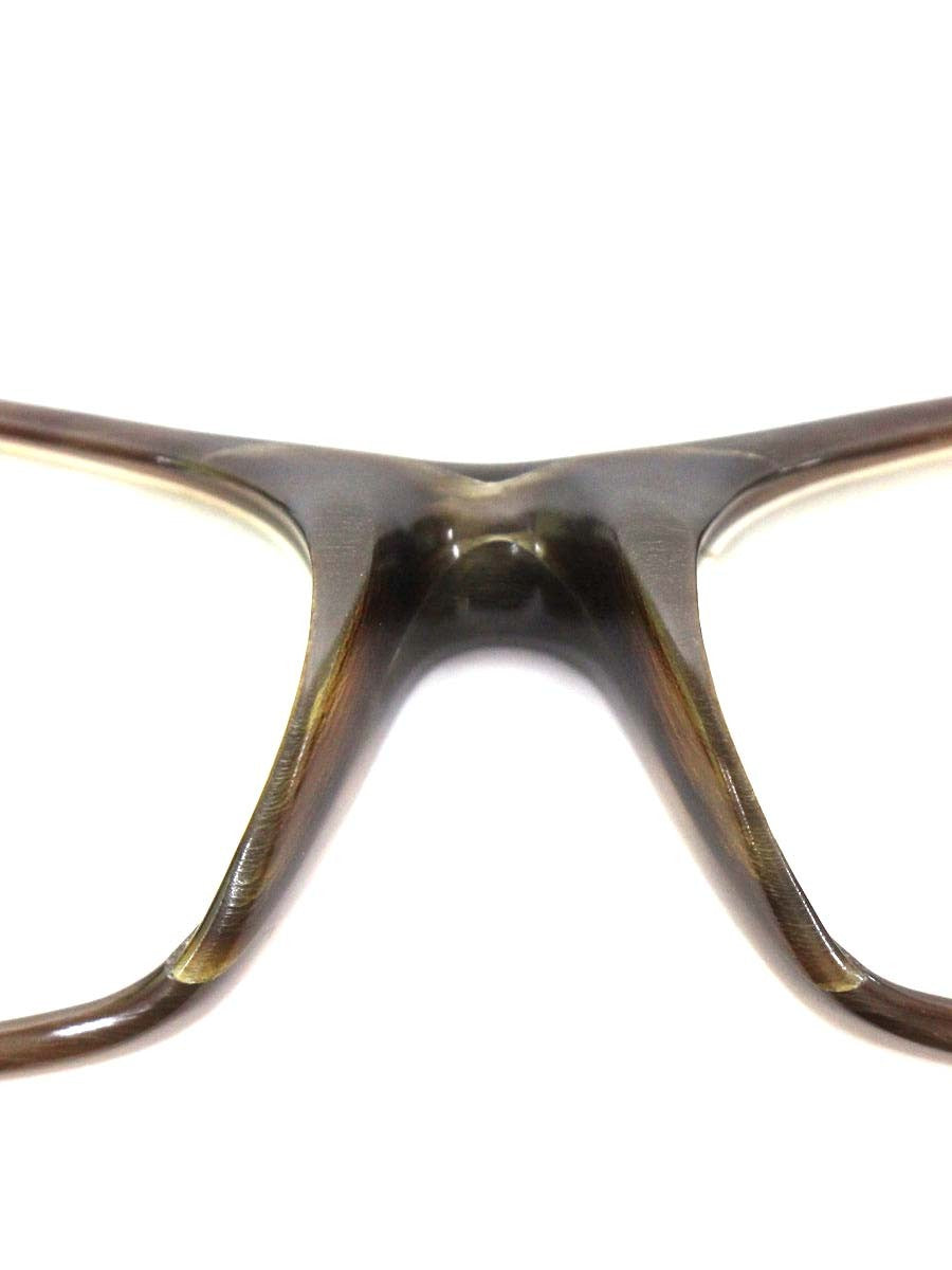 フロイデンハウス 2601-J 17p メガネ オリーブブラウン バッファローホーン フルリム オーバル ITBDRDJZL97T 【SALE】