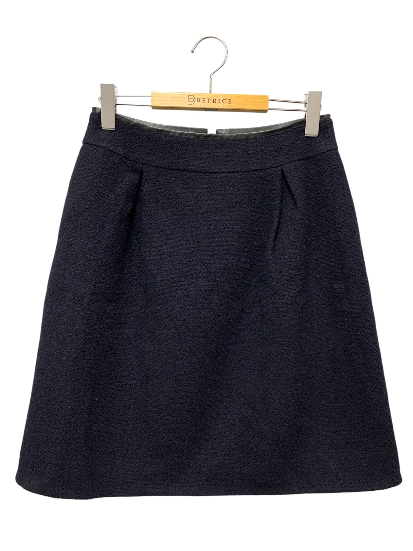 フォクシーブティック Powder Tweed 40423 スカート 40 ネイビー ITX2SY41A0K0