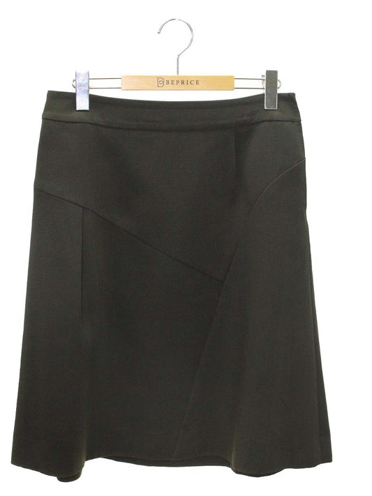 フォクシーブティック Skirt 24924 スカート 40 カーキグリーン ITKFZZSSO2V8