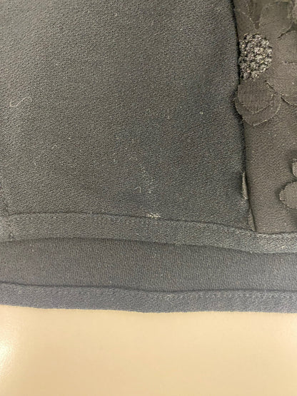 エムズグレイシー 625344 Tシャツ カットソー 38 ブラック フラワーモチーフ IT50REQIAG8K 【SALE】
