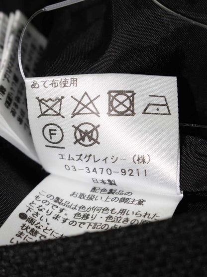 エムズグレイシー 811550 ワンピース 38 ブラック チェリー柄 リボン IT988UAOTKOO 【SALE】