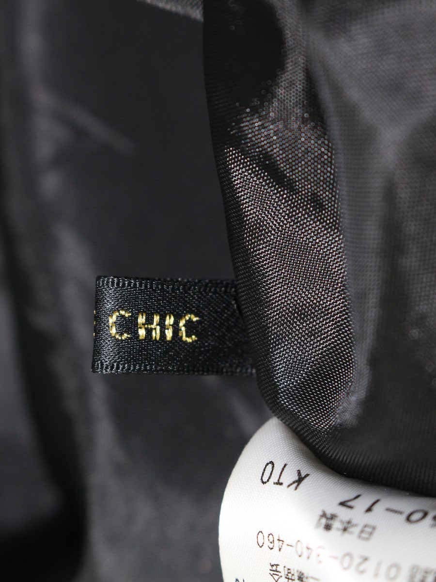 トゥービーシック W5S81-790-09 スカート 40 ブラック フラワーモチーフ ITU3JCAZNGMI