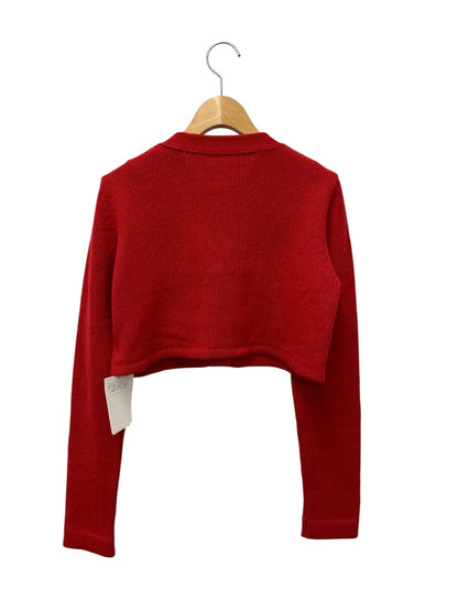 フォクシーブティック Cashmere Cardigan 40332 カーディガン 38 レッド ボレロ IT3CD08QJ1EG
