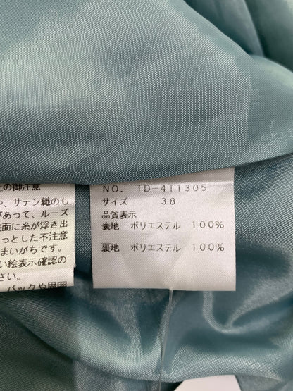 エムズグレイシー 411305 ワンピース 38 グリーン シフォン リボン IT9L8KJ1IKGE