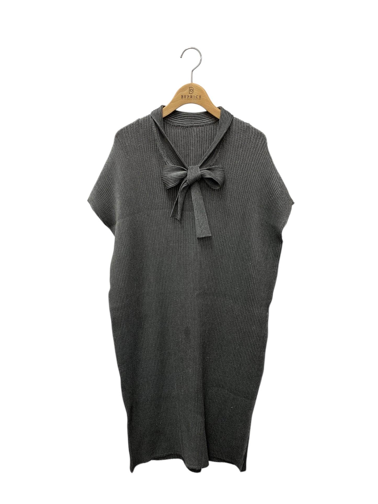 スペッチオ 411-551 ワンピース 40 グレー プリーツ ITB3RH2MHF0G 【SALE】