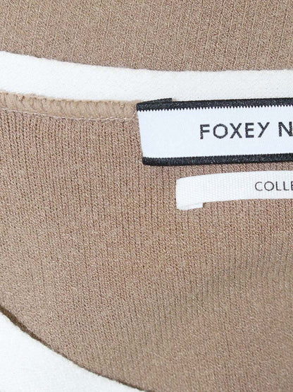 フォクシーニューヨーク collection Knit Dress 39015 ワンピース 40 ブラウン ITP6SE3TTT0E