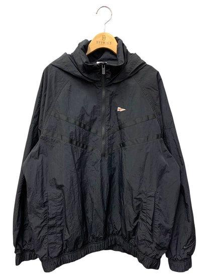 ナイキ AS M NSW WR+ LND HZ HD JKT FD0903-010 ナイロンジャケット L ブラック ハーフジップ ITCTDKIXK1EM