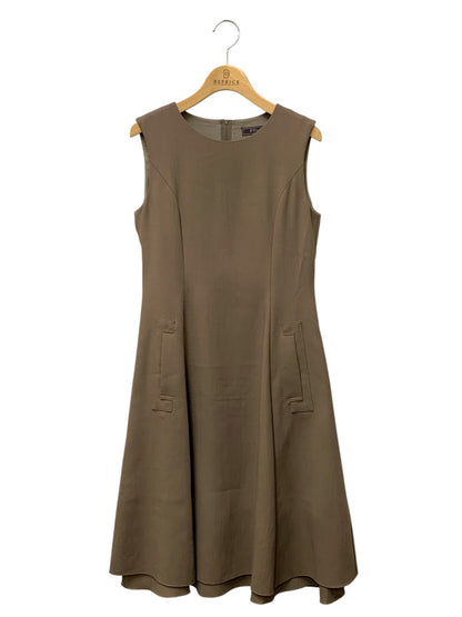 フォクシーブティック ワンピース Dress ノースリーブ 36296 ブラウン ITQWY6Z1VDJC
