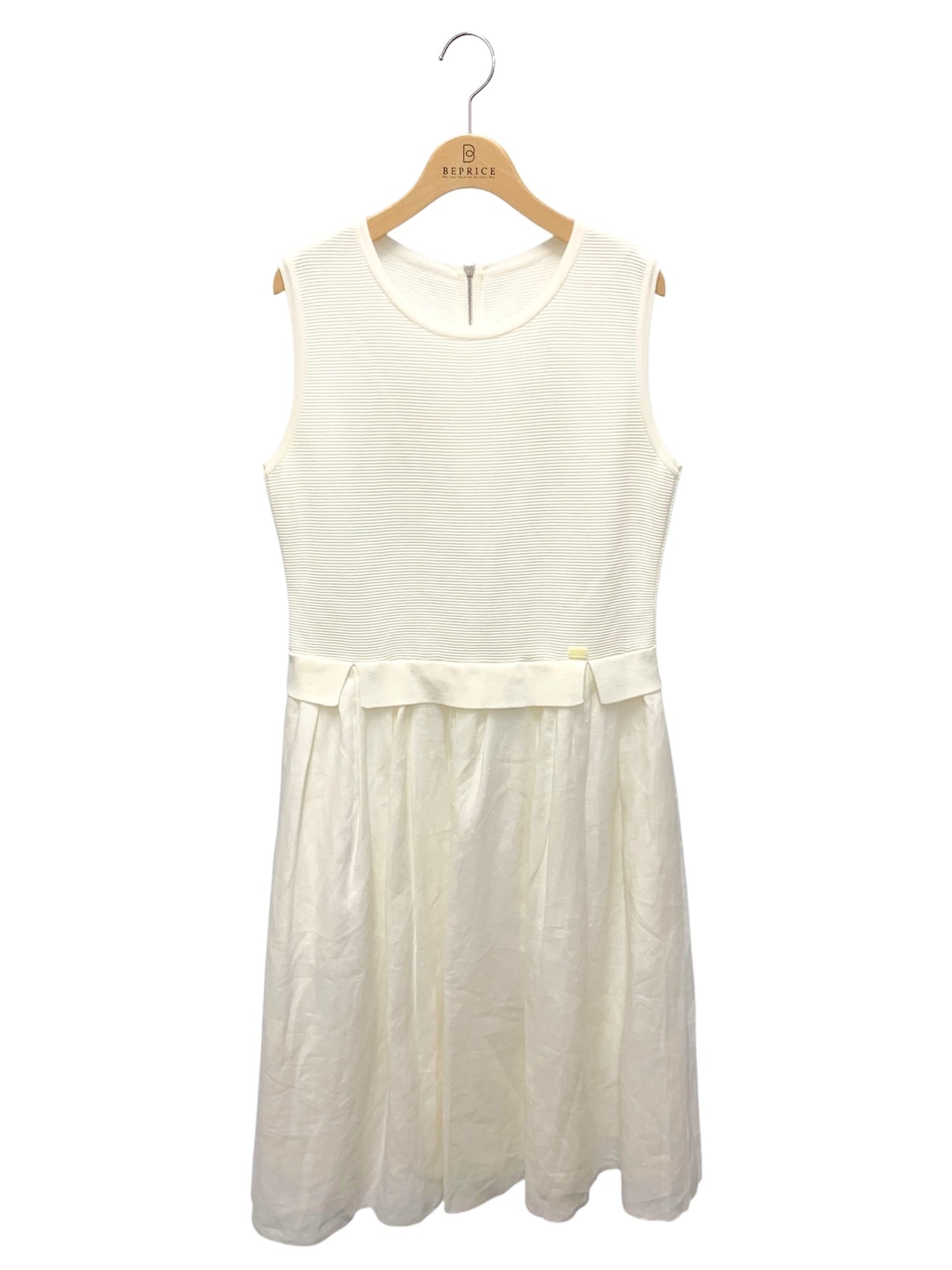 フォクシーブティック Dress 42442 ワンピース 38 ホワイト フレンチシュクレ 銀座本店限定 ITAW7G7QK0W5