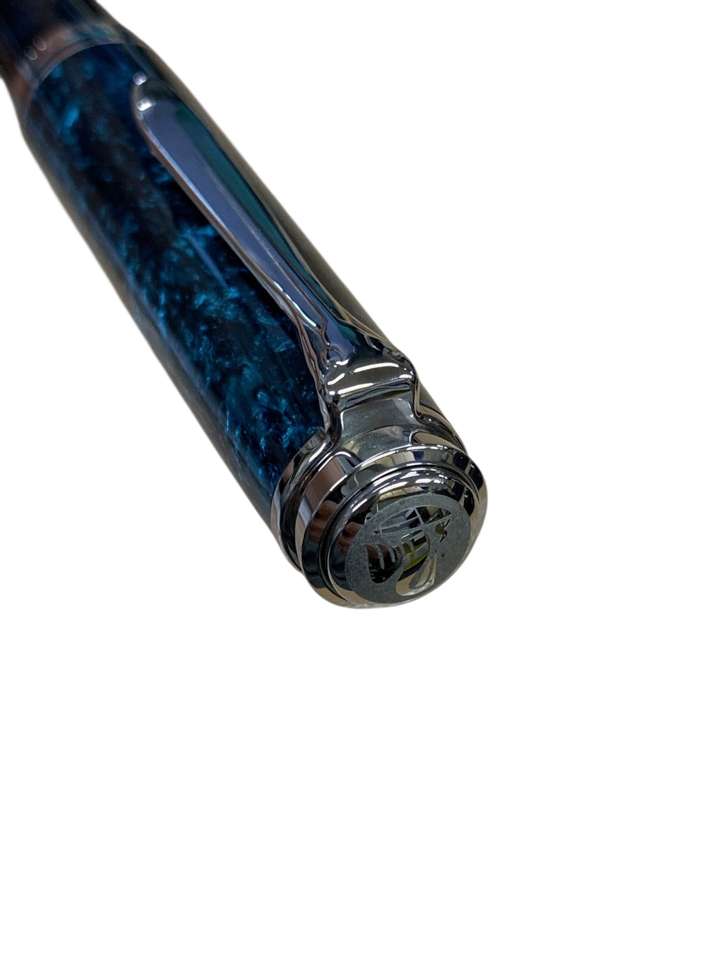 ペリカン 万年筆 スーベレーン M805 オーシャンスワール グリーンブルー EF 18C 750 ITYRETFSML5K