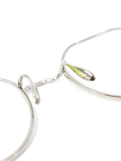 ayame（アヤメ） CP45 眼鏡 メガネ シルバー クラウンパンド フルリム メタルフレーム IT0NQH7QGXSN